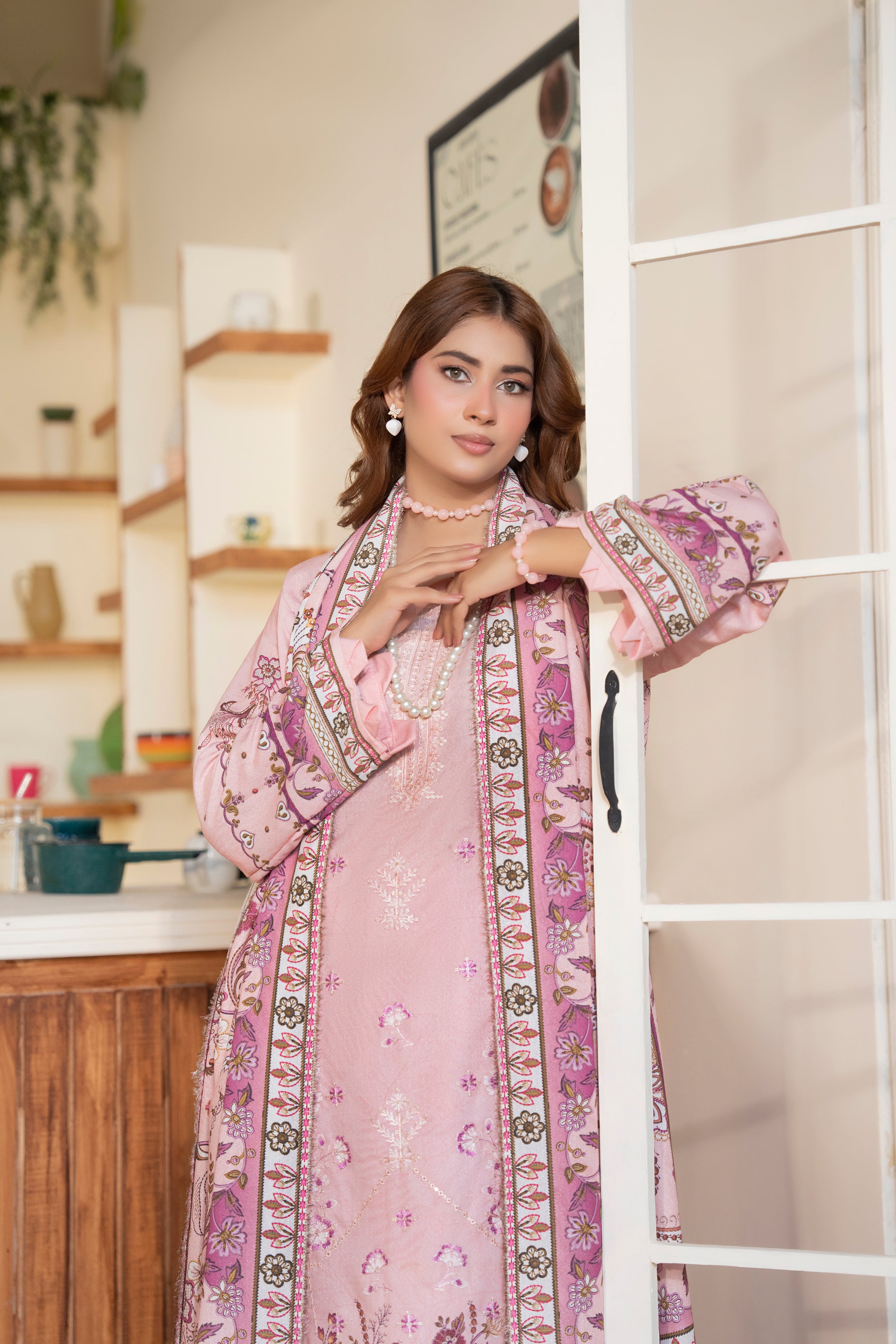 AZURA Karandi Embroidery Vol-04 | 3 Piece Unstitched Karandi Suit