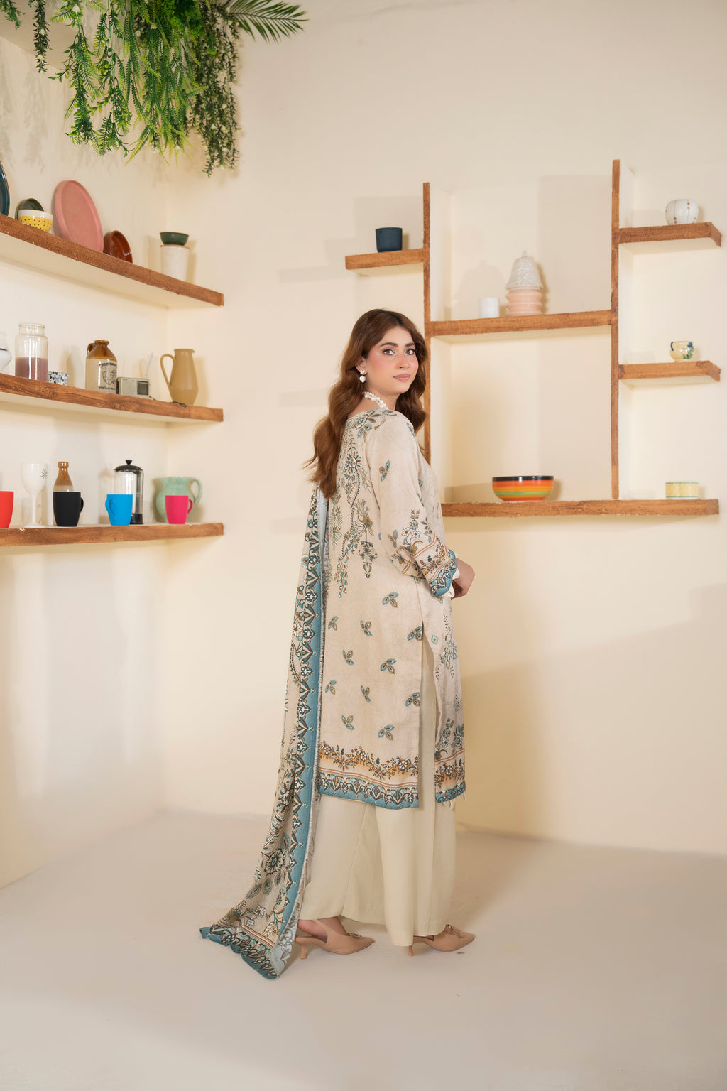 AZURA Karandi Embroidery Vol-04 | 3 Piece Unstitched Karandi Suit