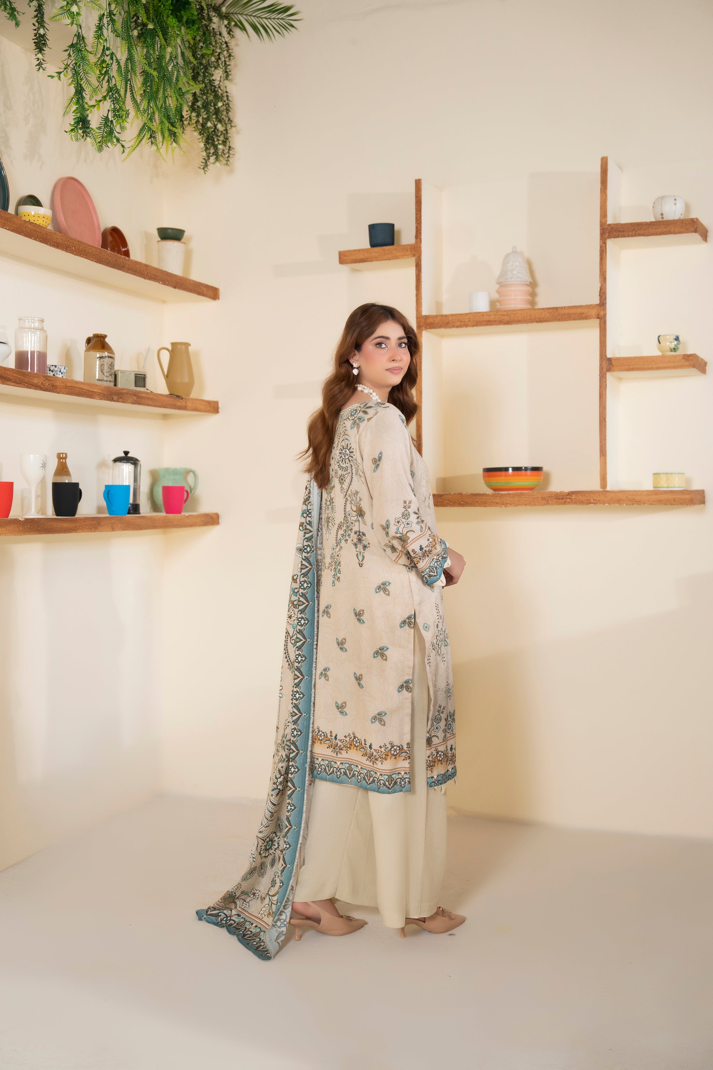 AZURA Karandi Embroidery Vol-04 | 3 Piece Unstitched Karandi Suit