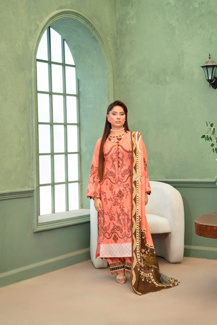 3 PIECE - PRINTED LAWN SUIT