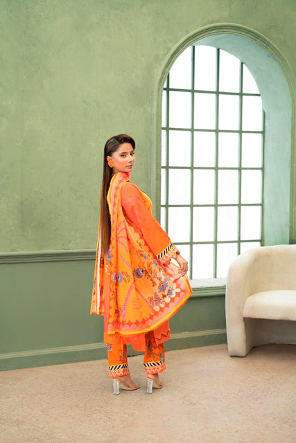 3 PIECE - PRINTED LAWN SUIT