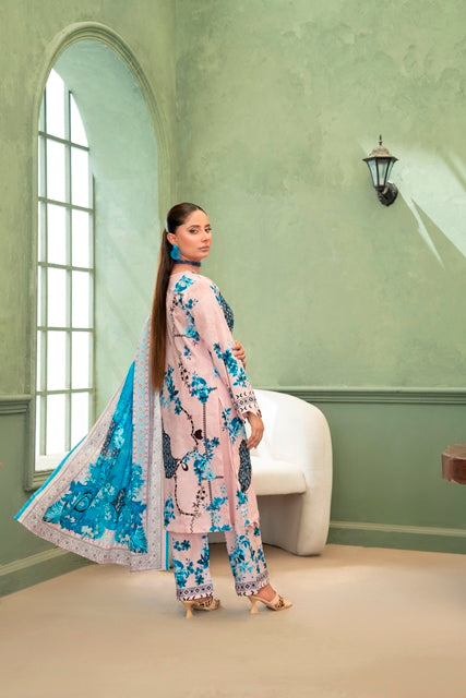 3 PIECE - PRINTED LAWN SUIT