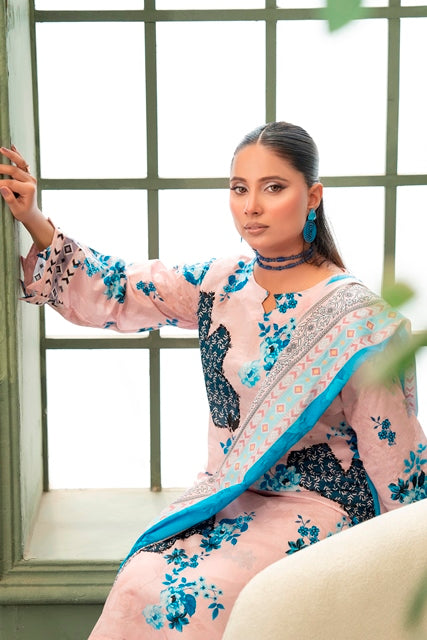 3 PIECE - PRINTED LAWN SUIT