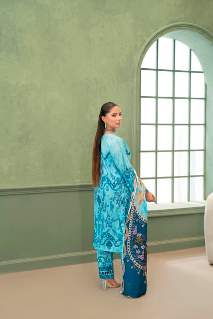 3 PIECE - PRINTED LAWN SUIT