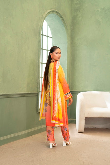 3 PIECE - PRINTED LAWN SUIT