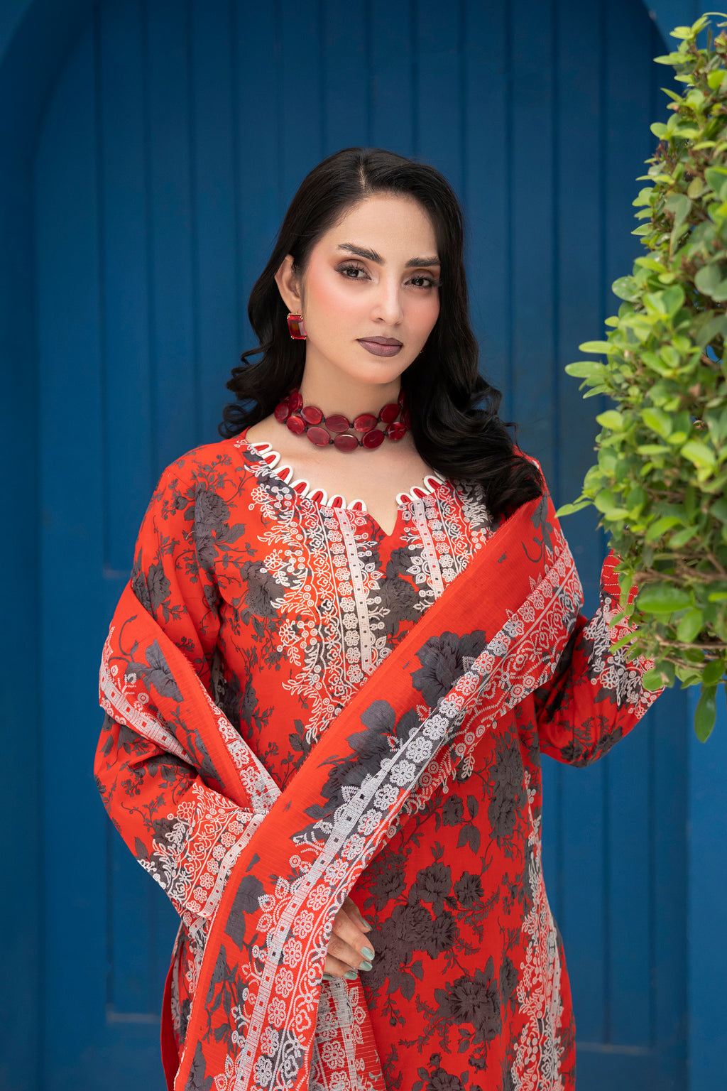 Bin Naeem Platinum Vol-69 Article 03 | 3 Piece Unstitched Lawn Suit