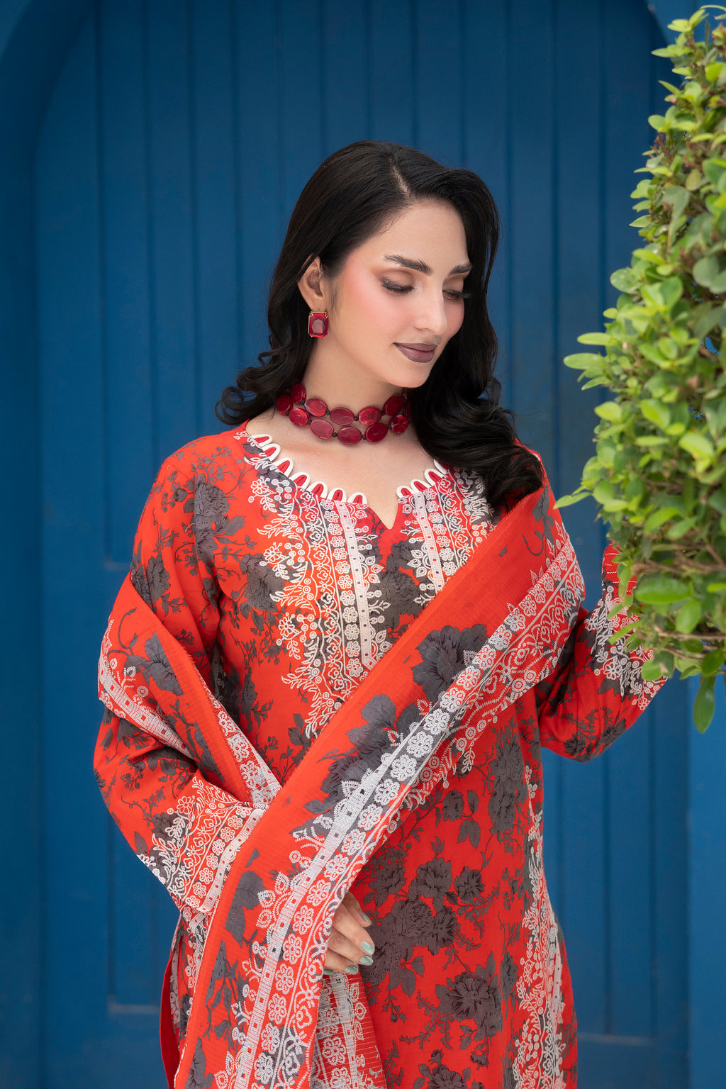 Bin Naeem Platinum Vol-69 Article 03 | 3 Piece Unstitched Lawn Suit