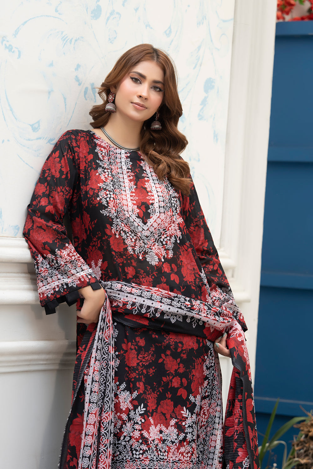 Bin Naeem Platinum Vol-69 Article 08 | 3 Piece Unstitched Lawn Suit