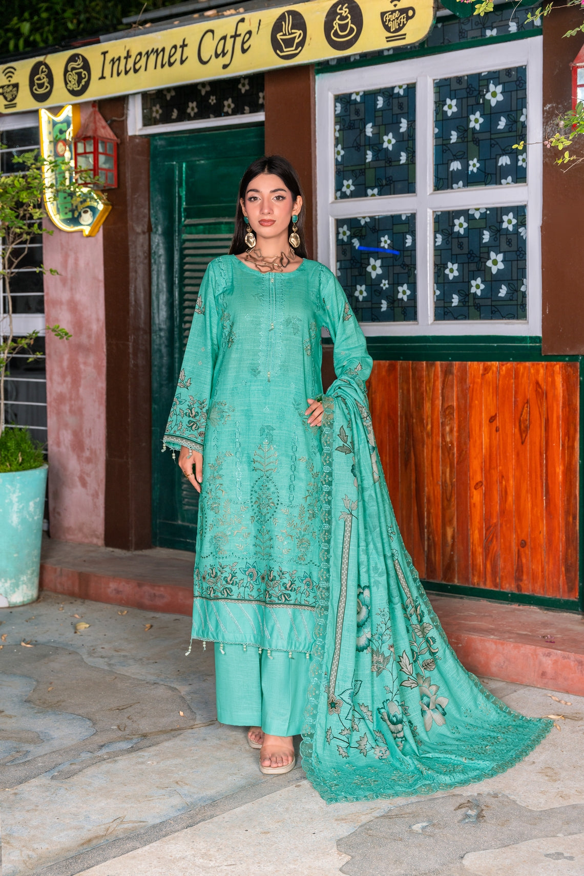 Bin Naeem Khaddar 3-Piece