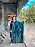 Lamisah Luxury Embroidered Lawn Suit