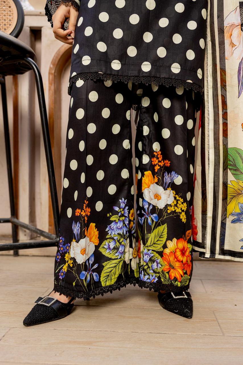 3 PIECE - PRINTED LAWN SUIT