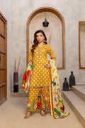 3 PIECE - PRINTED LAWN SUIT