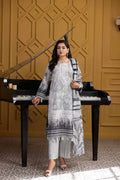 3 PIECE - EMBROIDERED LAWN SUIT
