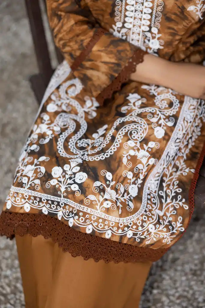 3 PIECE - EMBROIDERED LAWN SUIT