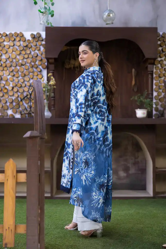 3 PIECE - EMBROIDERED LAWN SUIT
