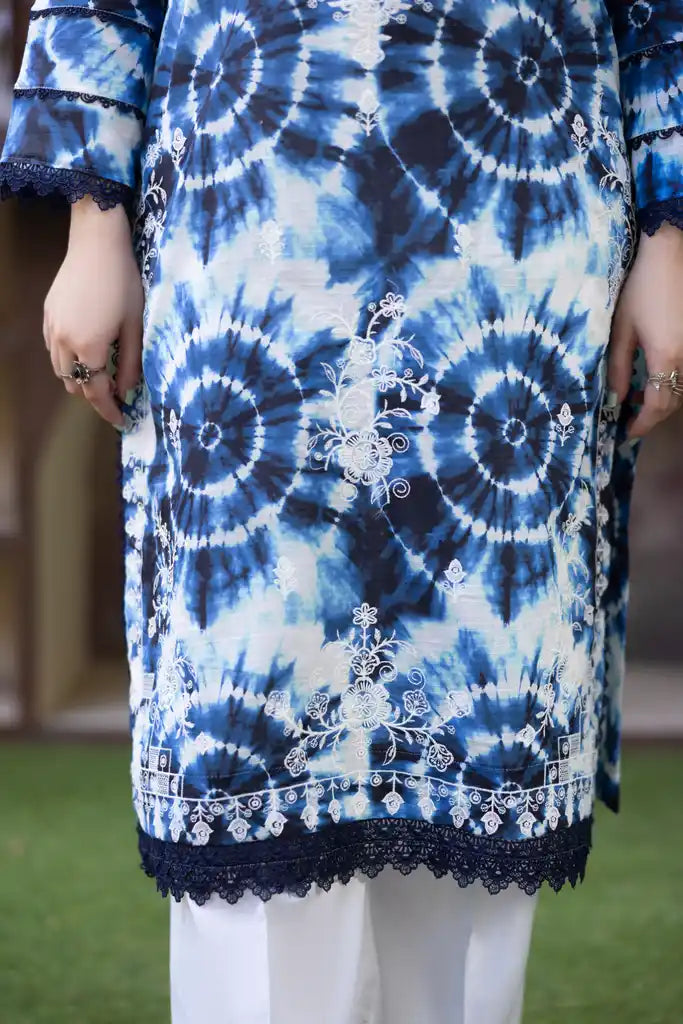 3 PIECE - EMBROIDERED LAWN SUIT