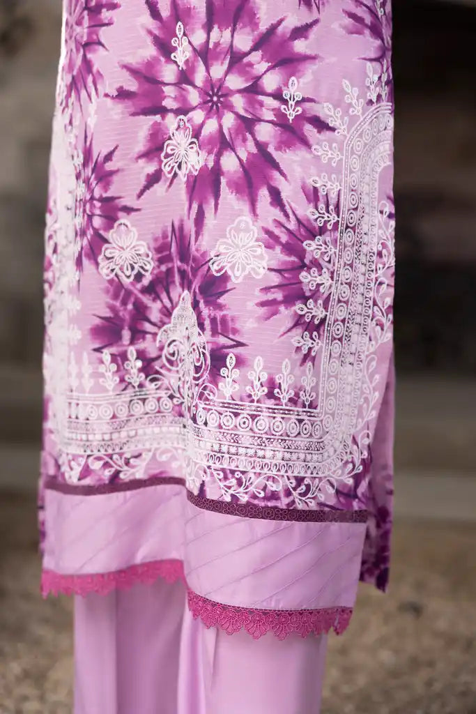 3 PIECE - EMBROIDERED LAWN SUIT